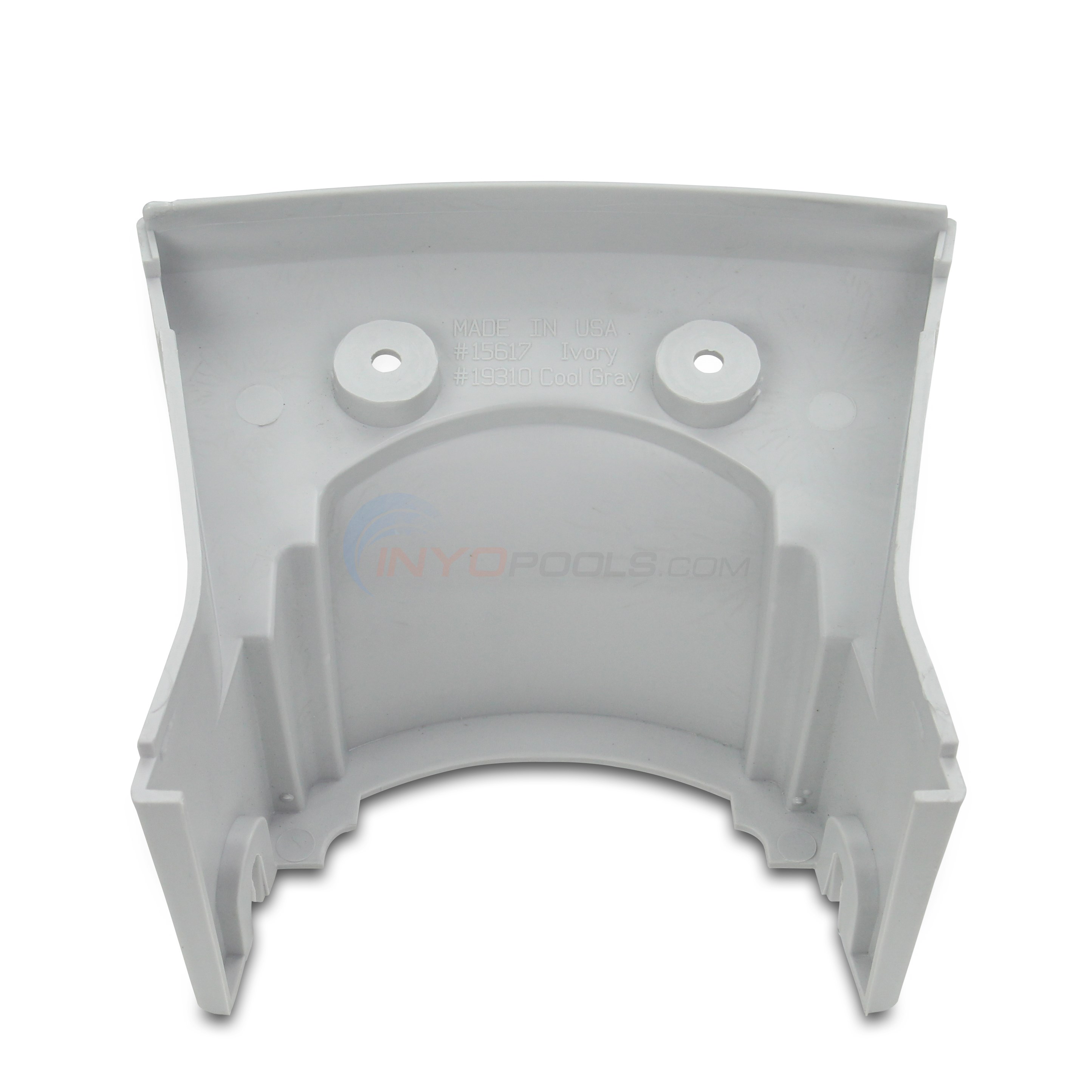 Wilbar Summerfield Top Cap Support for Curved Sections, 7", Cool Gray, Single - 19310