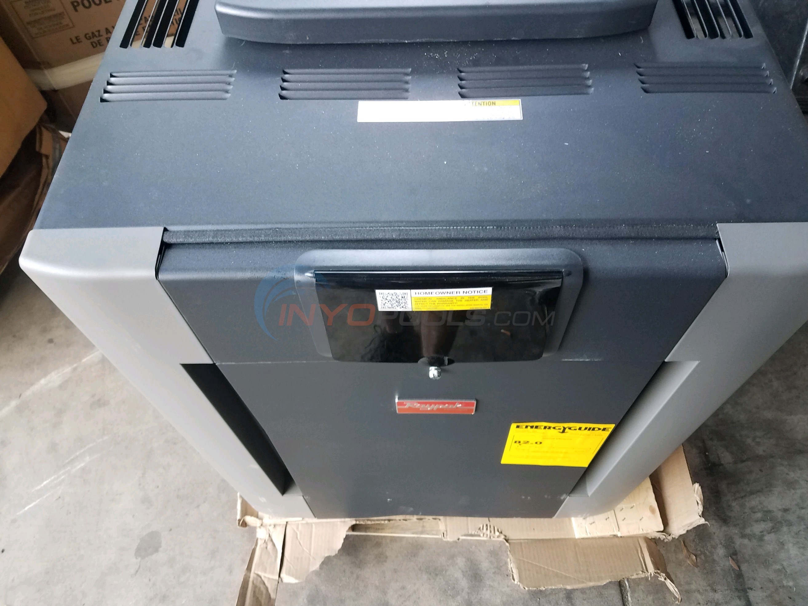 Scratch and Dent Raypak 009227 Digital with Polymer Headers/Copper