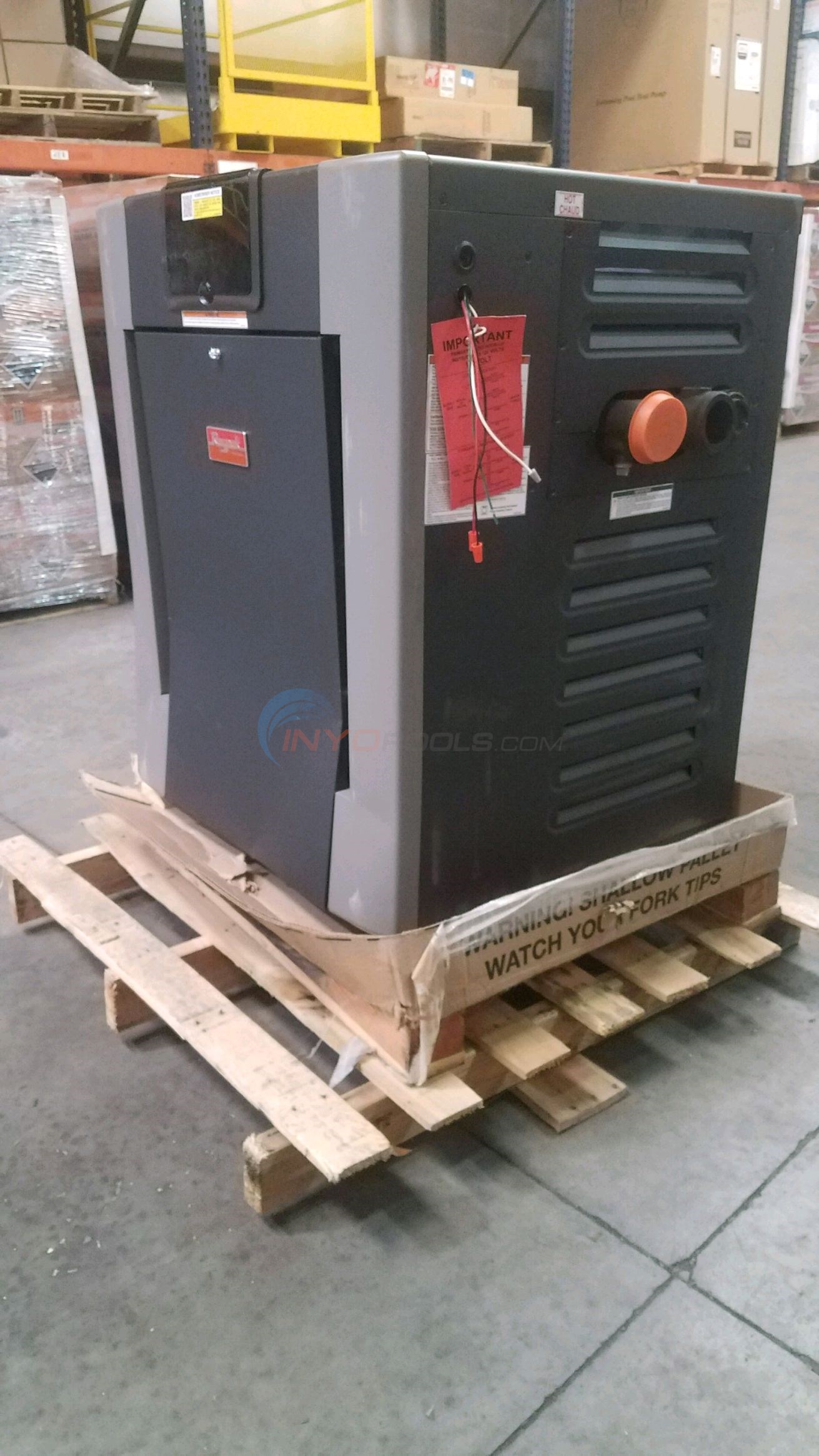 Scratch and Dent Raypak 009227 Digital with Polymer Headers/Copper