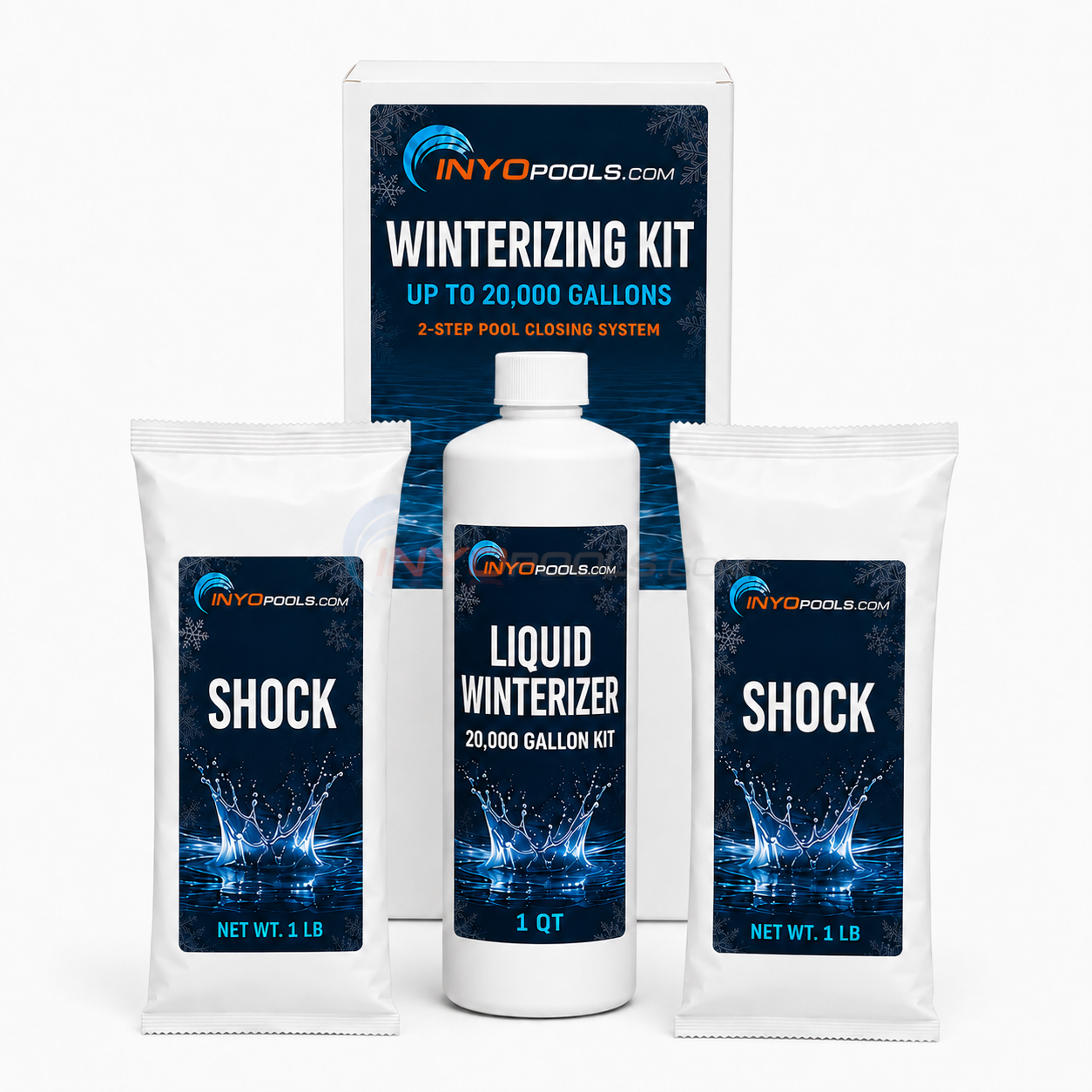 Winter Pool Closing Chemical Kit up to 20,000 Gallons - NY908