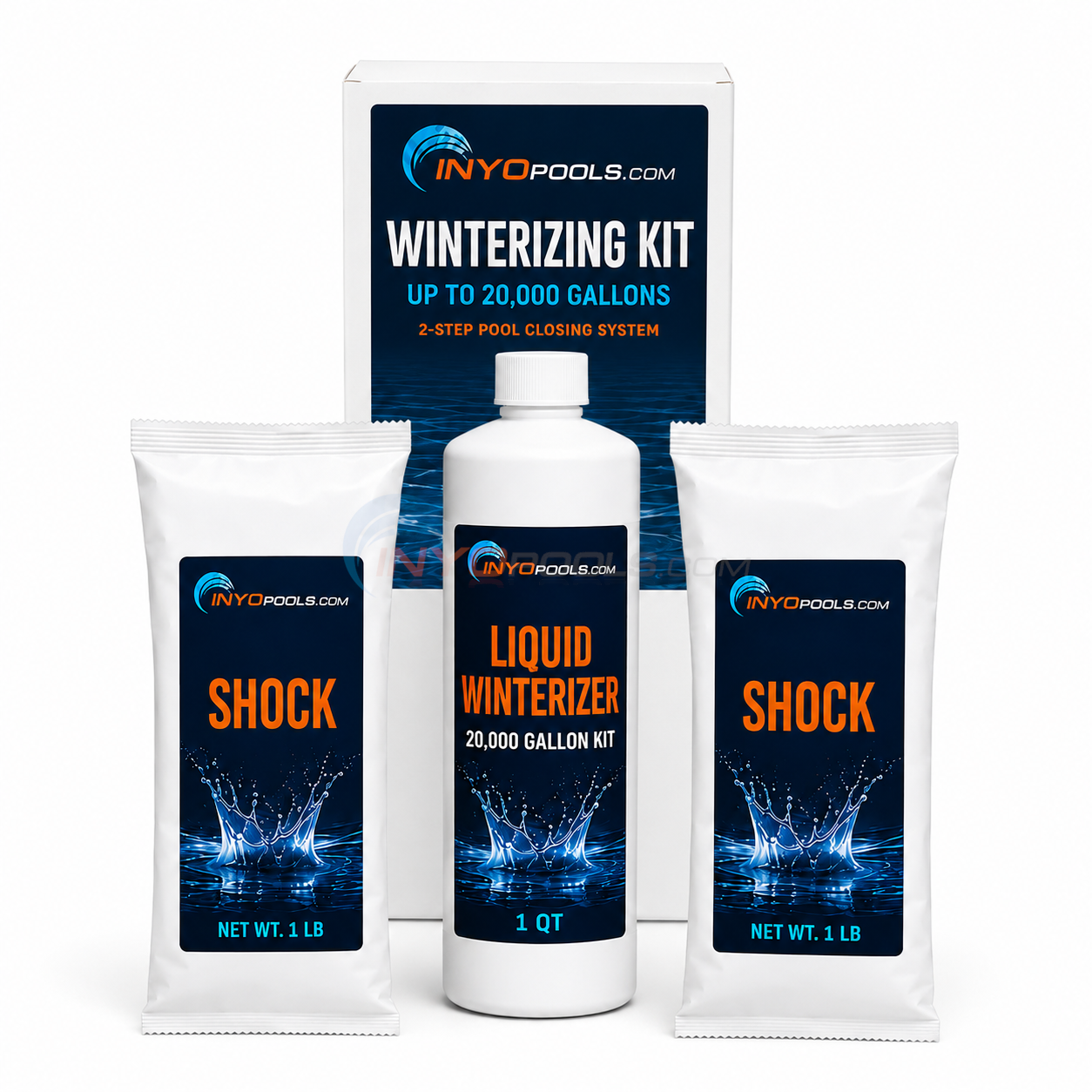 Winter Pool Closing Chemical Kit up to 20,000 Gallons