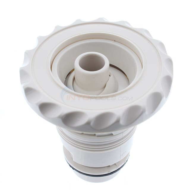 Waterway Poly Jet Internal Adjustable Deluxe for Spa, Scalloped, White - 210-6080 - 2106080