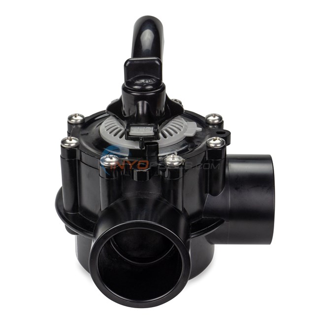Custom Molded Products CMP Pool and Spa 3-Way Diverter Valve, 2" Inside, 2-1/2" Outside, Slip - 25913-204-000