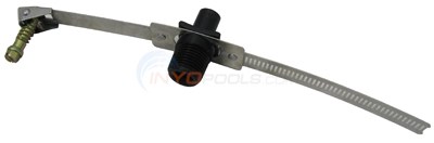 SADDLE CLAMP WITH INLET FITTING