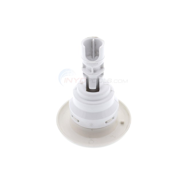 Adjustable Poly Storm Roto 3-3/8" Smooth Snap-In White - 212-8000