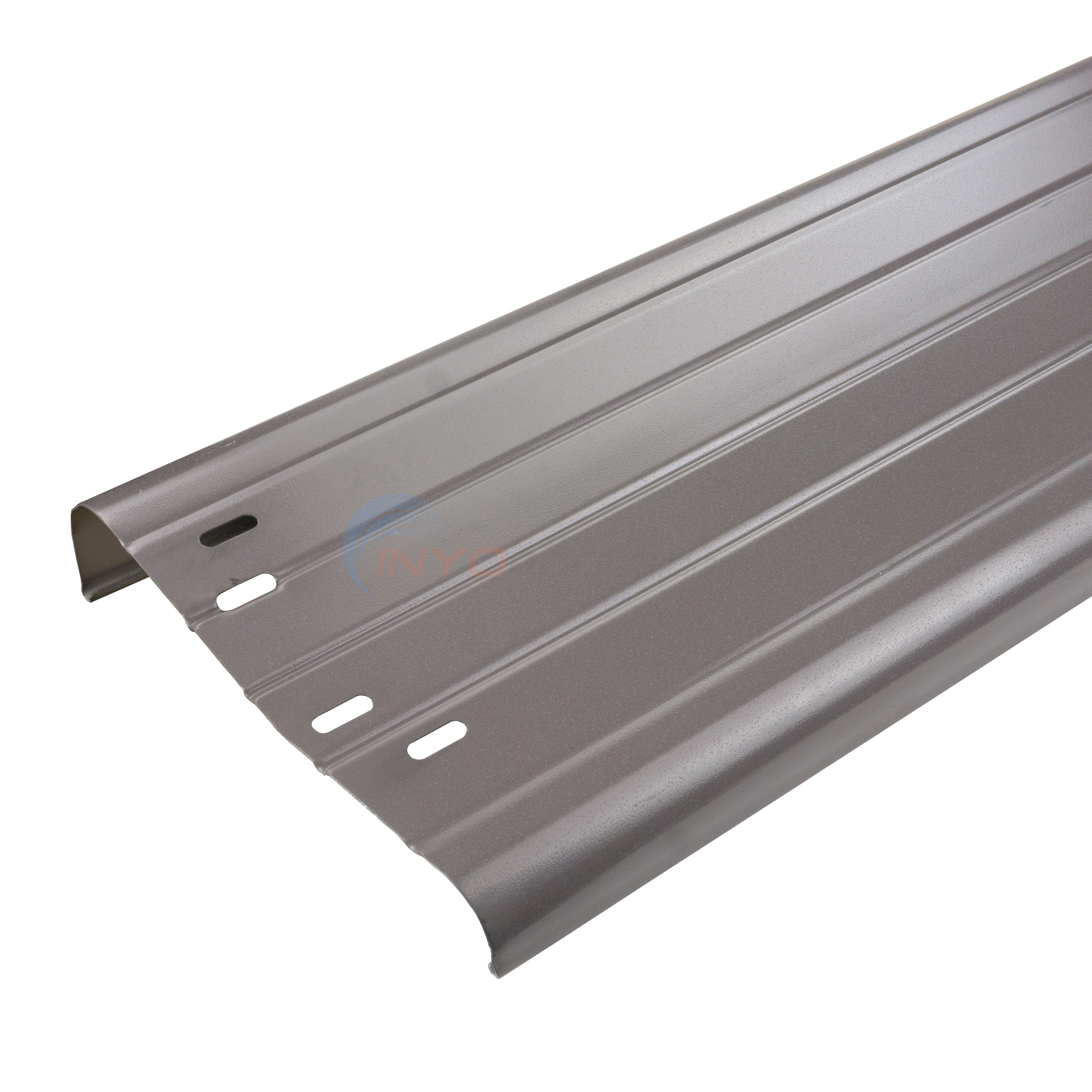 Wilbar Top Rail, 8" x 41-1/4", Steel, Straight Side, Single - 22066