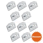 Top Plate 6" for Round & Oval Curved Side 10 Pack