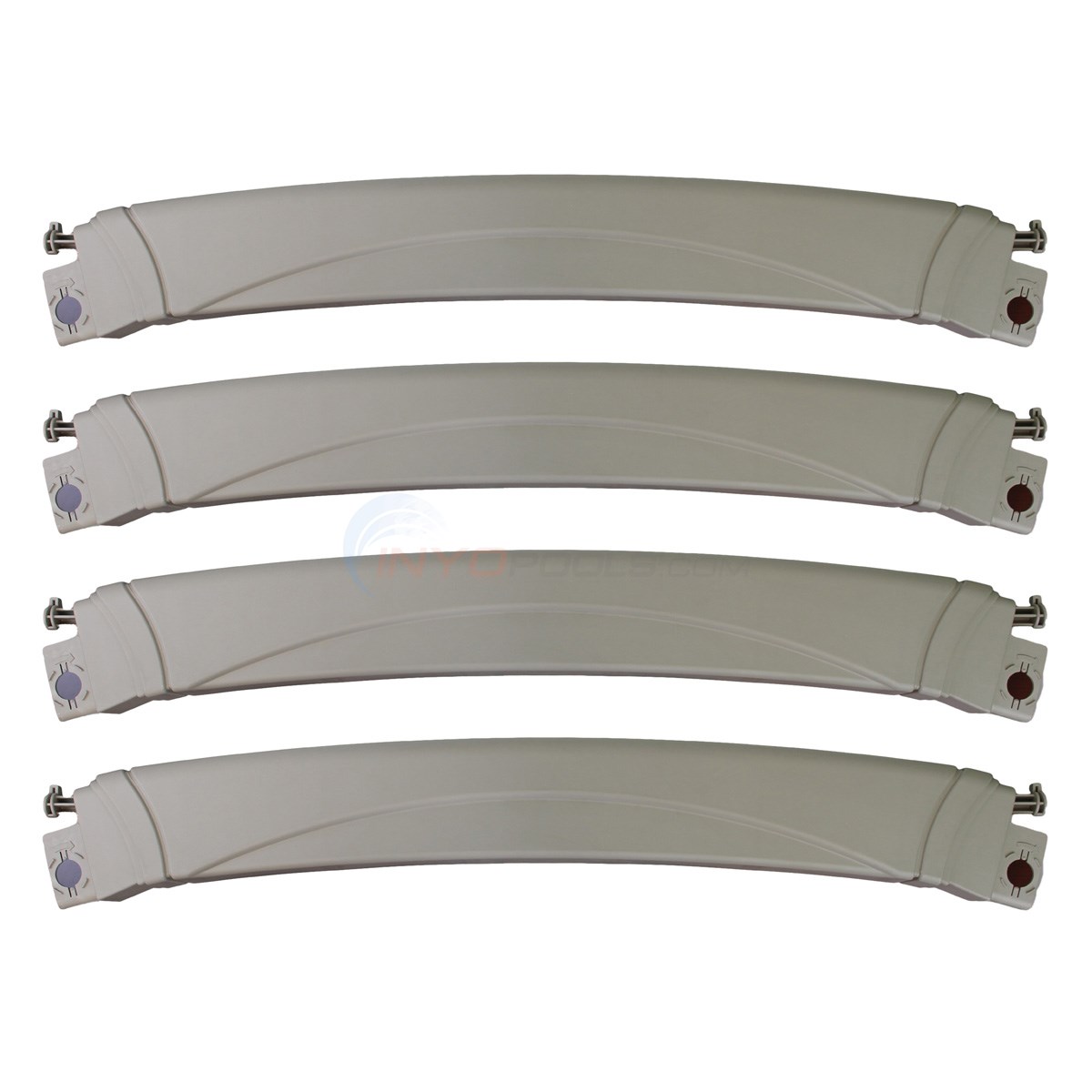 Top Rail 8.5" Resin 48 19/32" (4 pack)