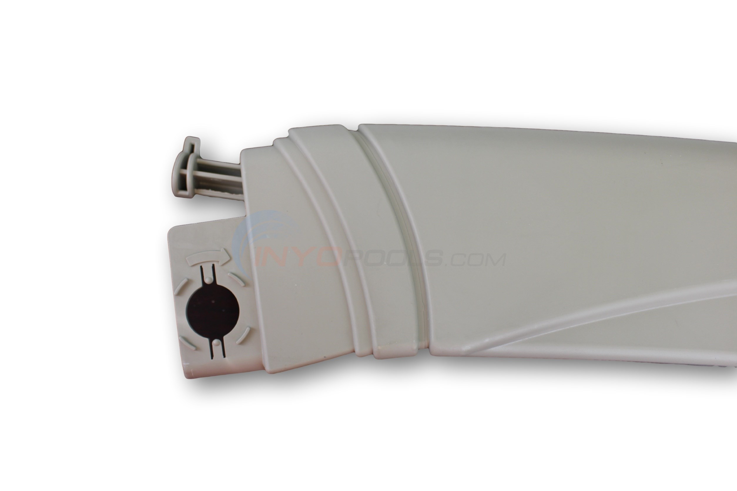 Wilbar Top Rail 8.5" Resin 49-59/64" (Single) - 22791