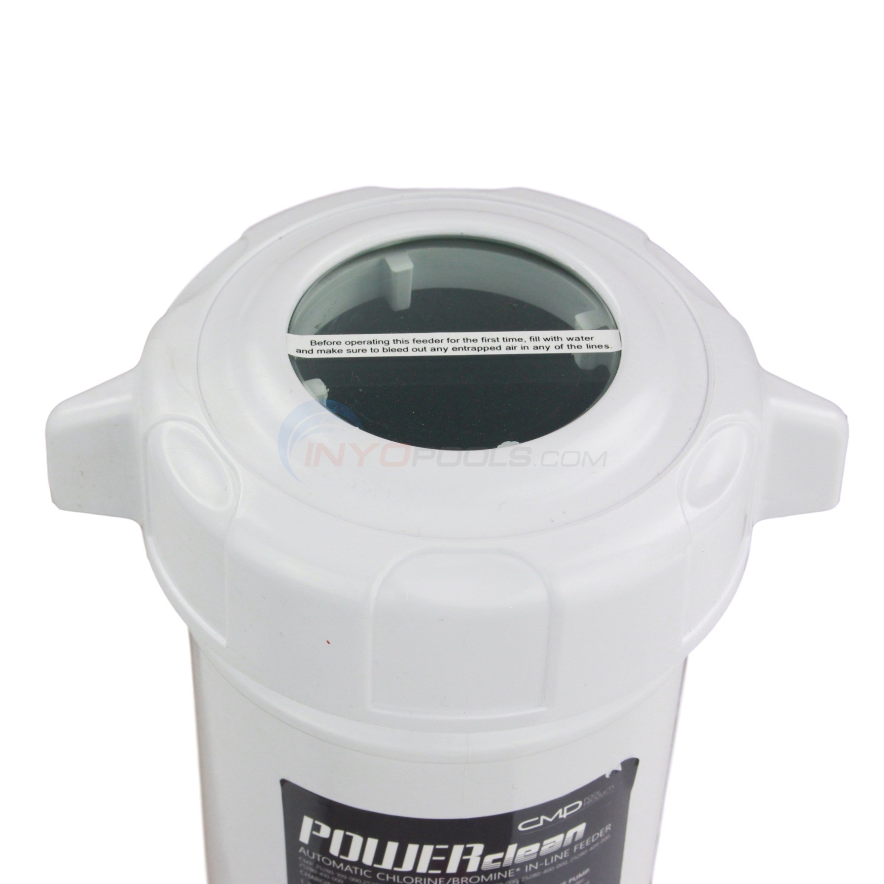 CMP POWERclean Ultra InLine Chlorinator, 5Lbs. Capacity, Clear Lid