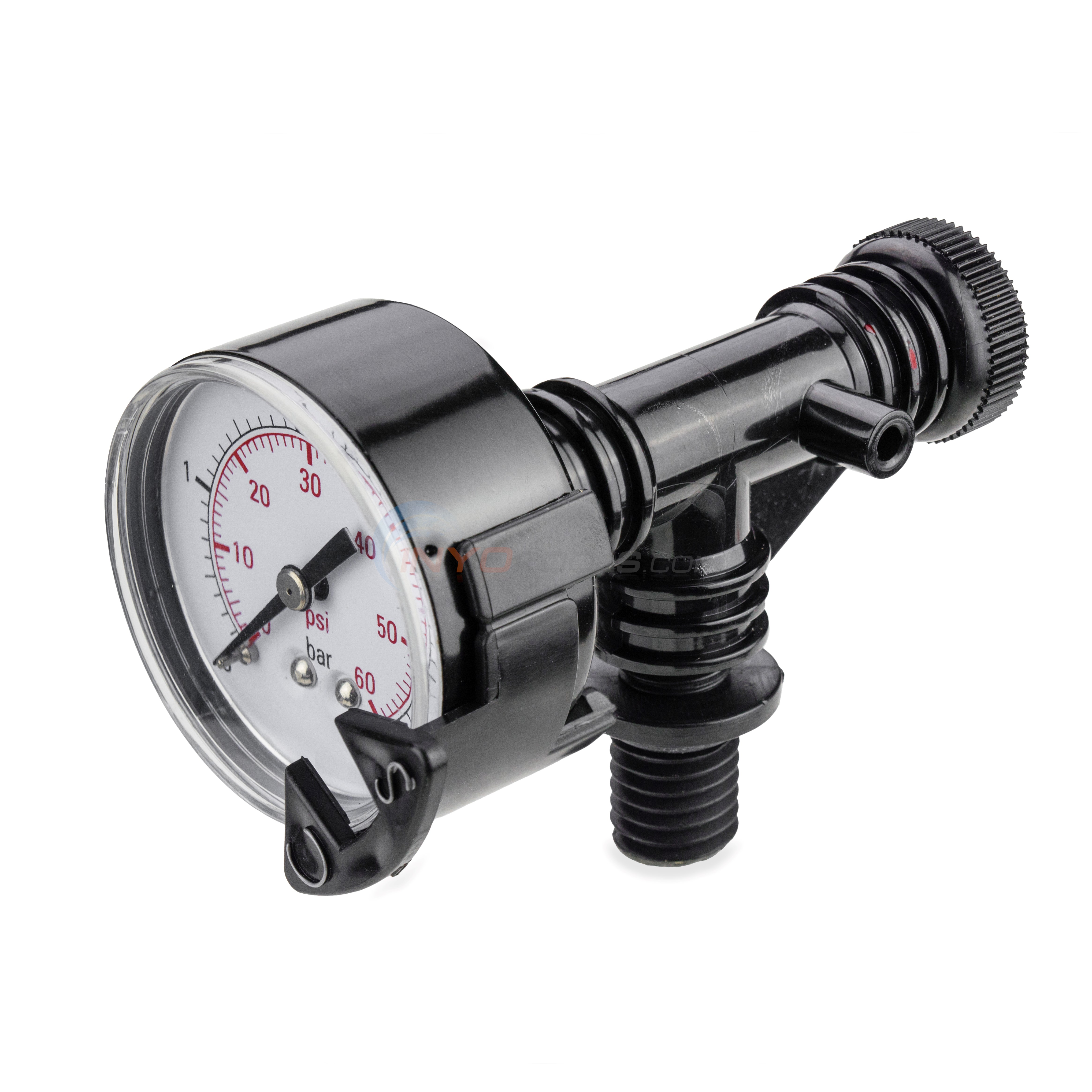 Custom Molded Products Generic Air Relief Valve & Gauge Compare to R0357200 - 25357-357-000