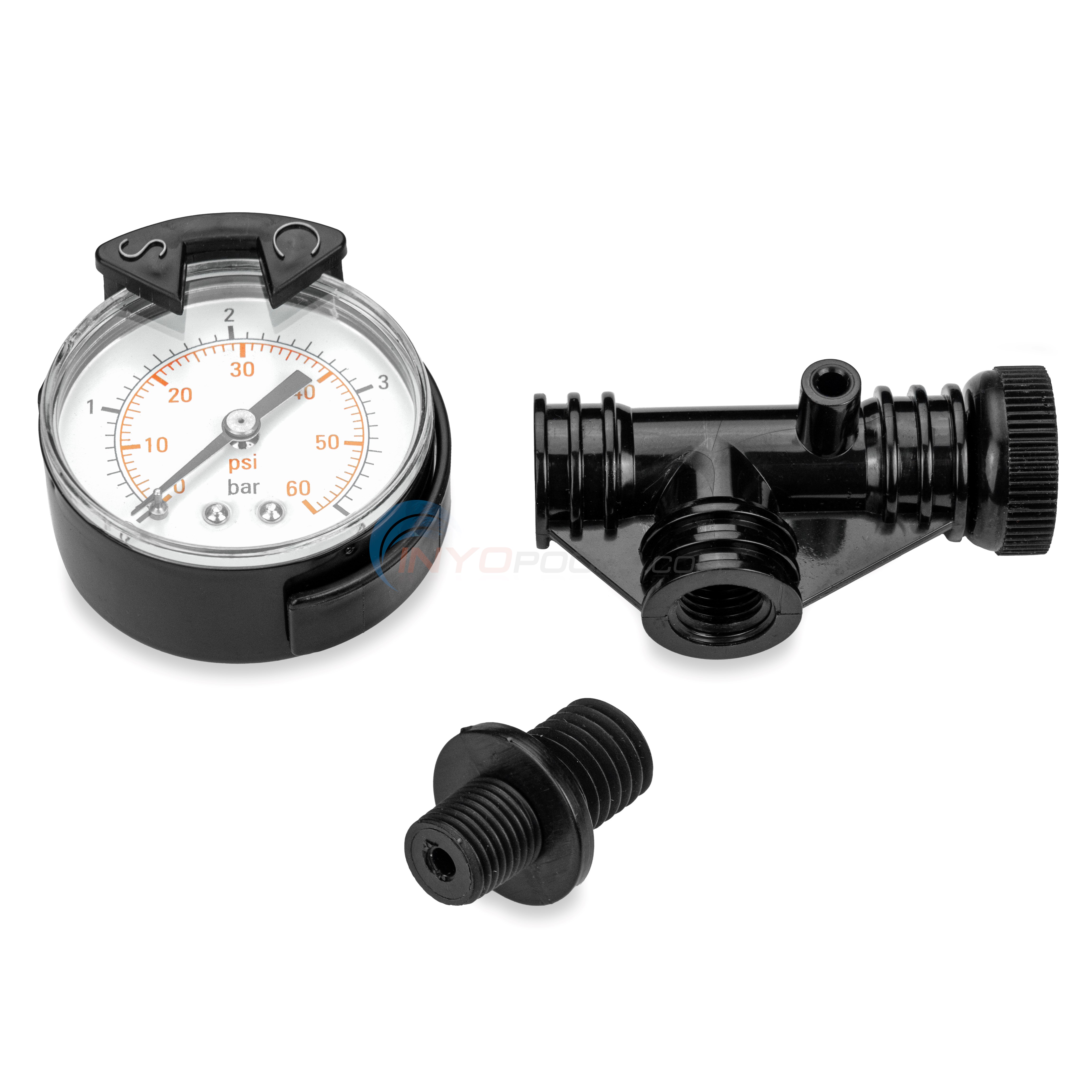 Custom Molded Products Generic Air Relief Valve & Gauge Compare to R0357200 - 25357-357-000