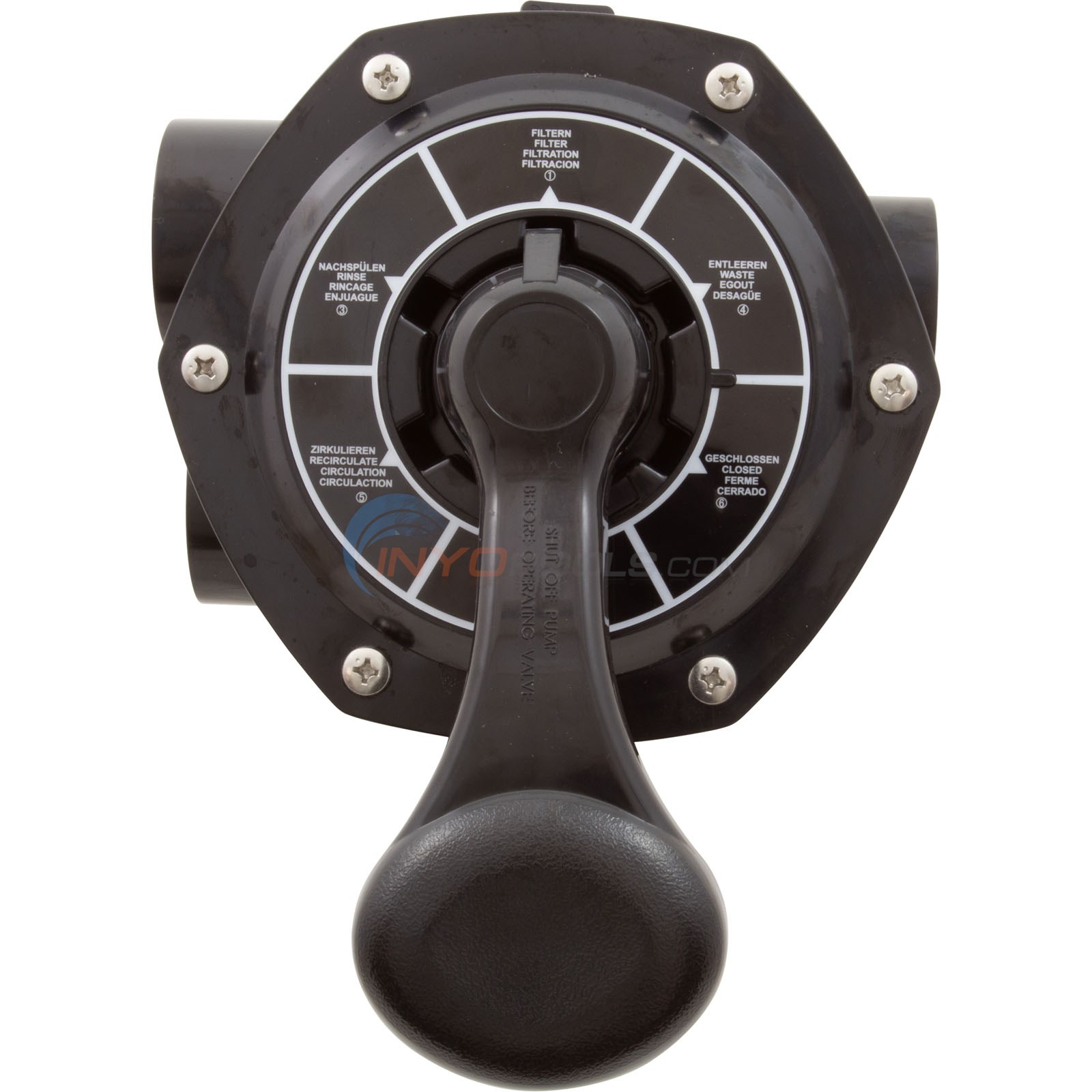 Multiport Valve, Raypak Protege, 6-Way, 1-1/2