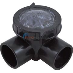 Waterway TruSeal Check Valve, 90 Degree 2" Slip x 2-1/2" Spigot - 600-7000