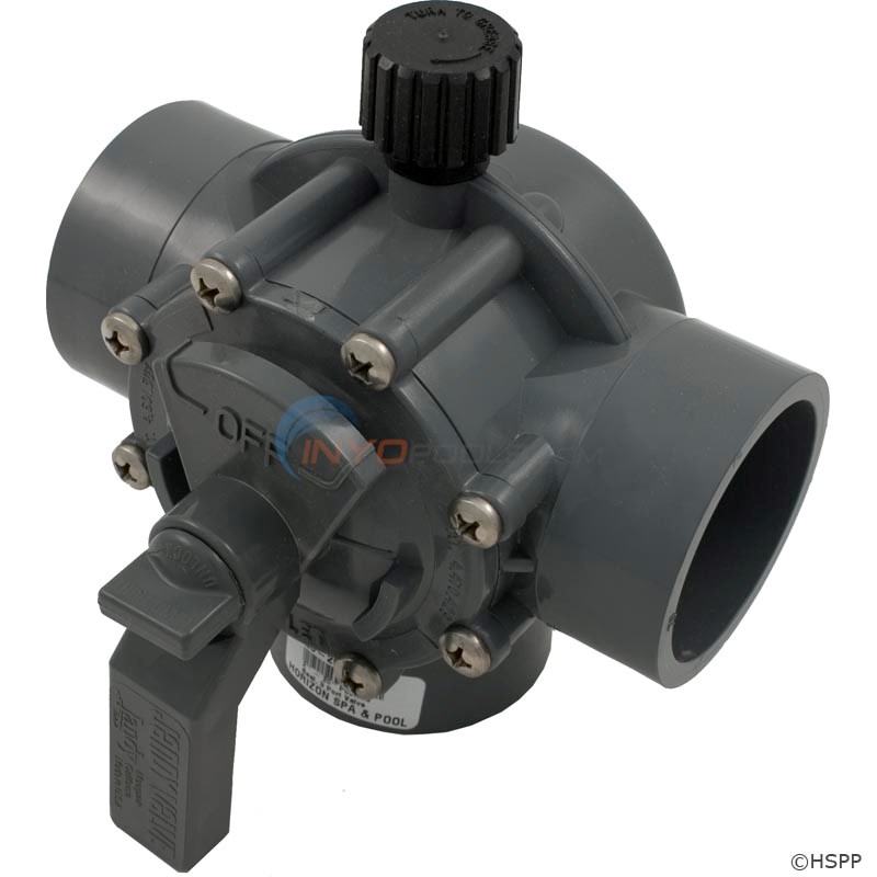 Zodiac Valve, Pos. 3 Port, 2 X 2 1/2 (2875)