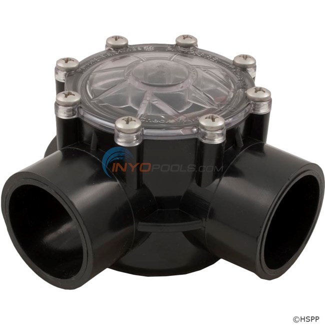 Custom Molded Products CMP Check Valve 1-1/2" Inside 2" Outside - 90 Degrees - 2 LB - 25830-764-000