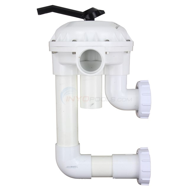 Pentair 2" Hi-Flow Multiport Valve with Plumbing for Triton Sand and Quad DE Filters - 261050