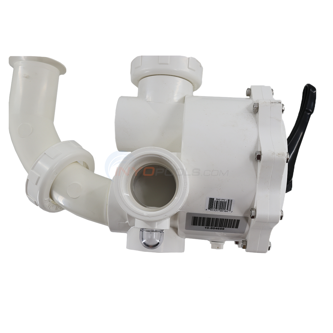 Open Box Pentair Praher Multiport DE Filter Valve, 2" Threaded, SM20-2, SM2-PP2, 27507-200-000 - 261152 - 261152-OB