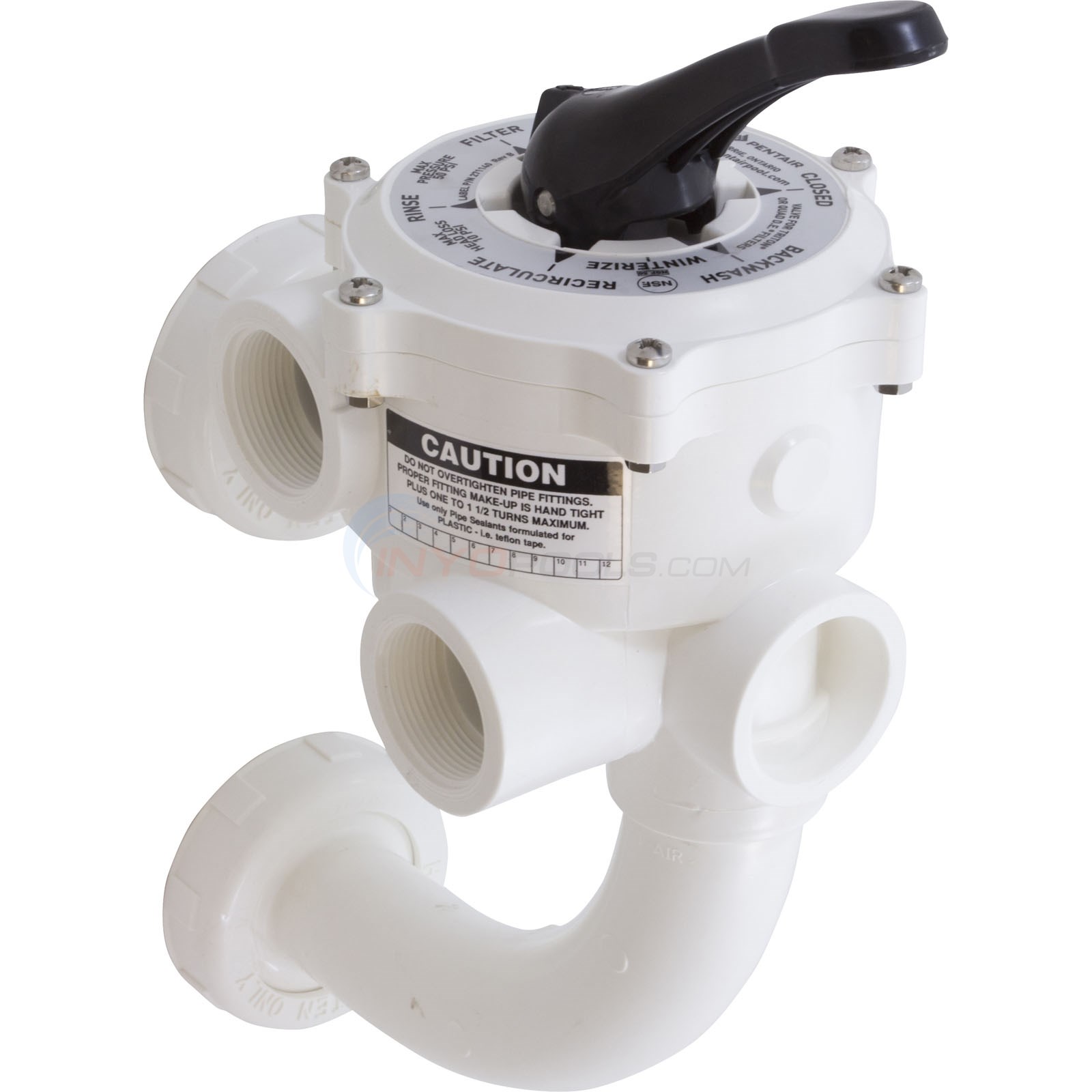 Pentair Threaded Multiport Valve Compatible with Certain