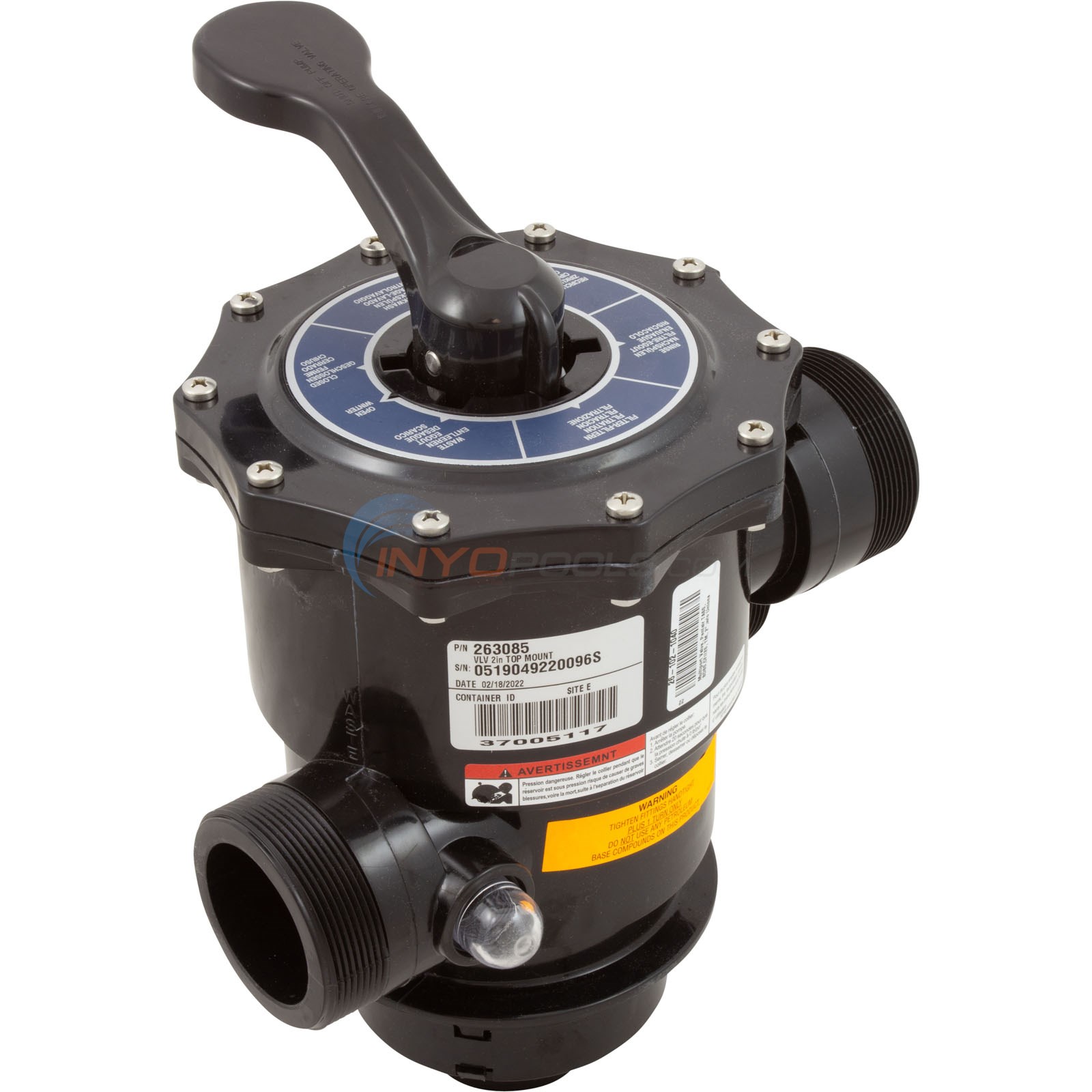 大量入荷 & 263085 Valve Filter Multiport Pentair 262525 2 | ネイルパーツ