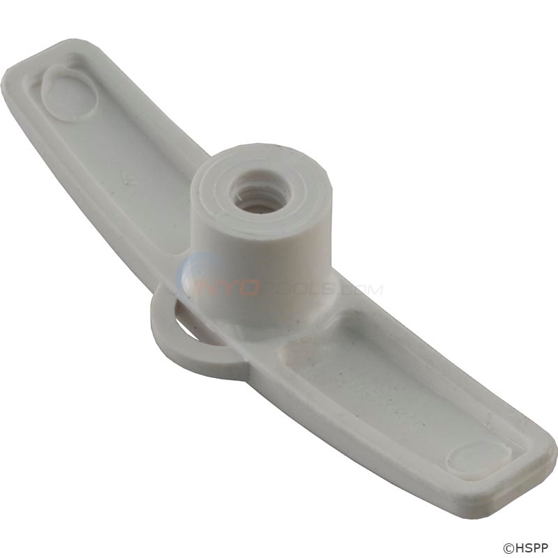 Gate Valve Handle, Plastic, White (10036W)