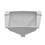 Wilbar Ponderosa Top Cap Support for Curved Sections, 6", Pewter Gray, Pack of 10 - 27036-PACK10