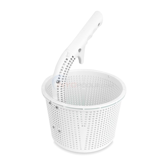 Custom Molded Products CMP Skimmer Basket with Handle, Compatible with Hayward SP1070 and Sta-Rite U3 - 27182-300-000