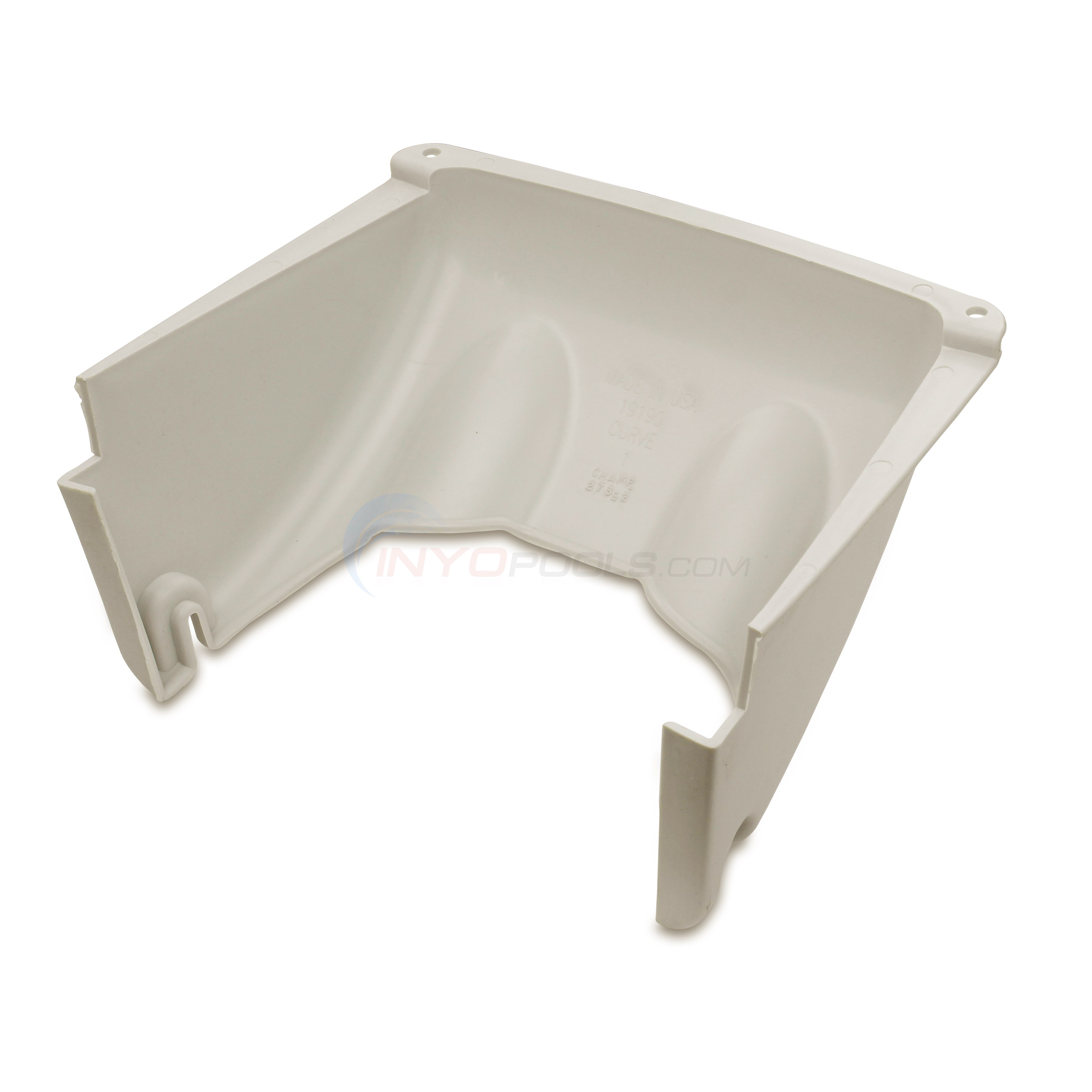 Wilbar Top Cap Curved Side Support Champagne (Single) - 27392