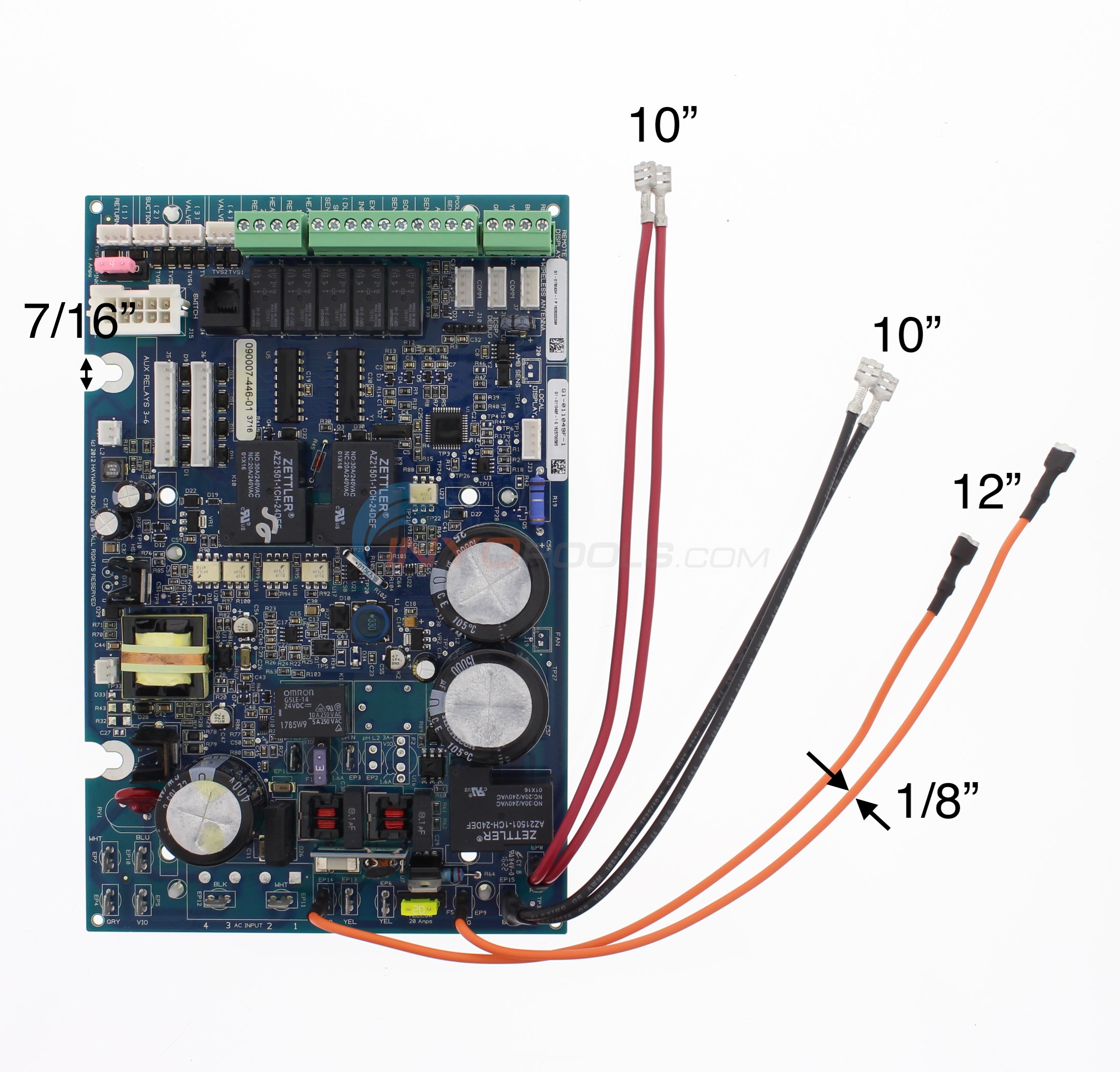 Hayward Goldline ProLogic Circuit Board