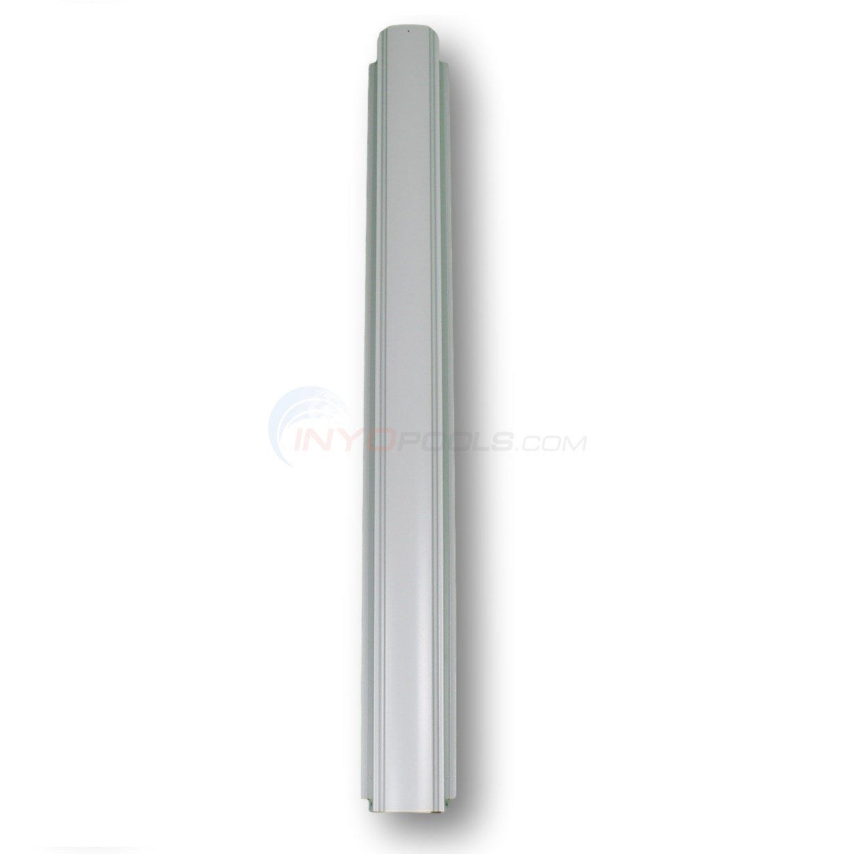 Upright Curved 5.5" Pewter Gray 52-3/8"