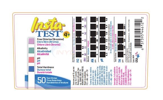 Insta-TEST® 4 Plus Chlorine, Bromine, Total Alkalinity, and Total ...