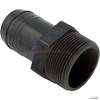 1 ½” Straight Hose Adapter - MPT x Barb