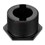 Custom Molded Products Universal Wall Fitting for Polaris Pool Cleaners Black - 6-550-00