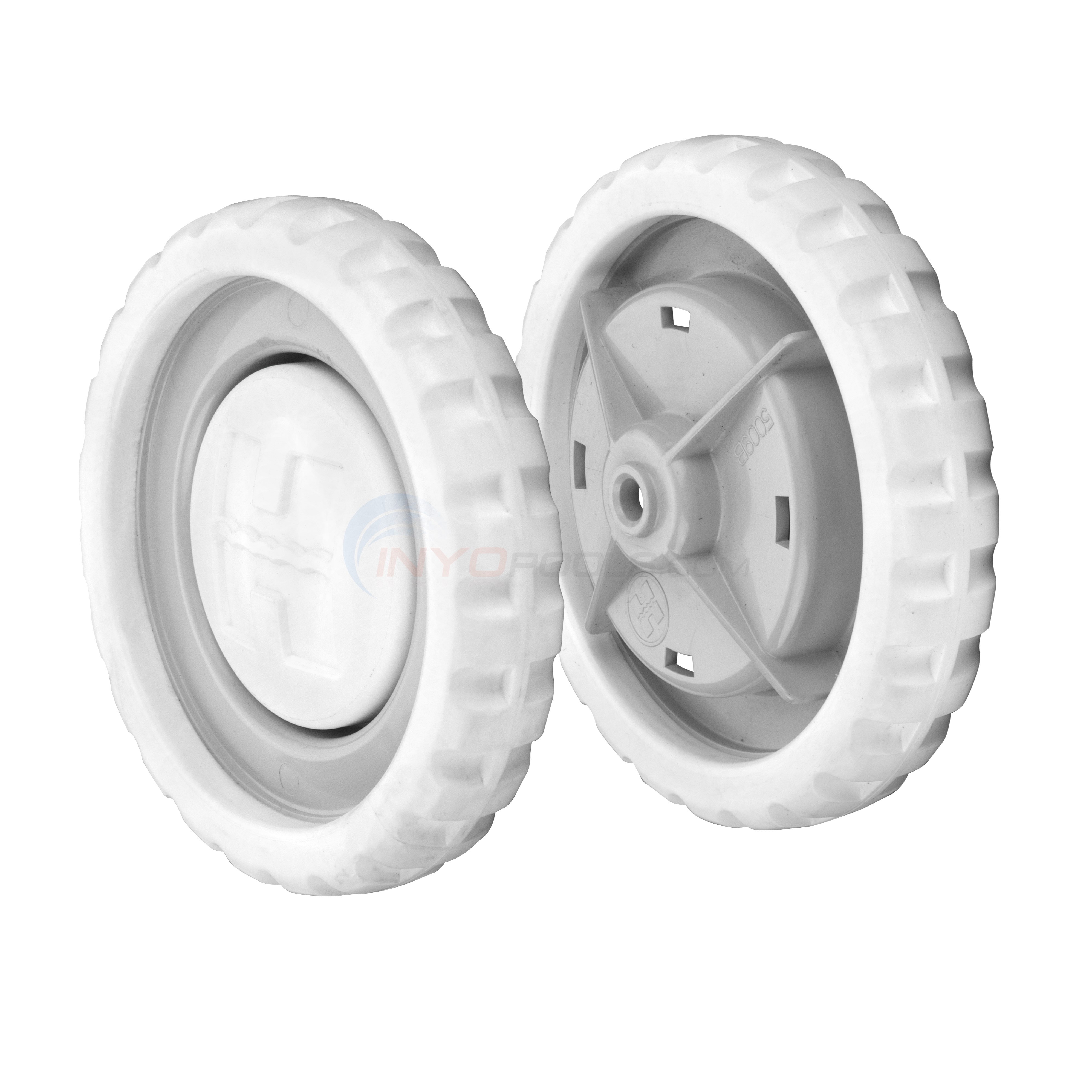 REAR With BEARINGS, NUTS & HUBCAPS