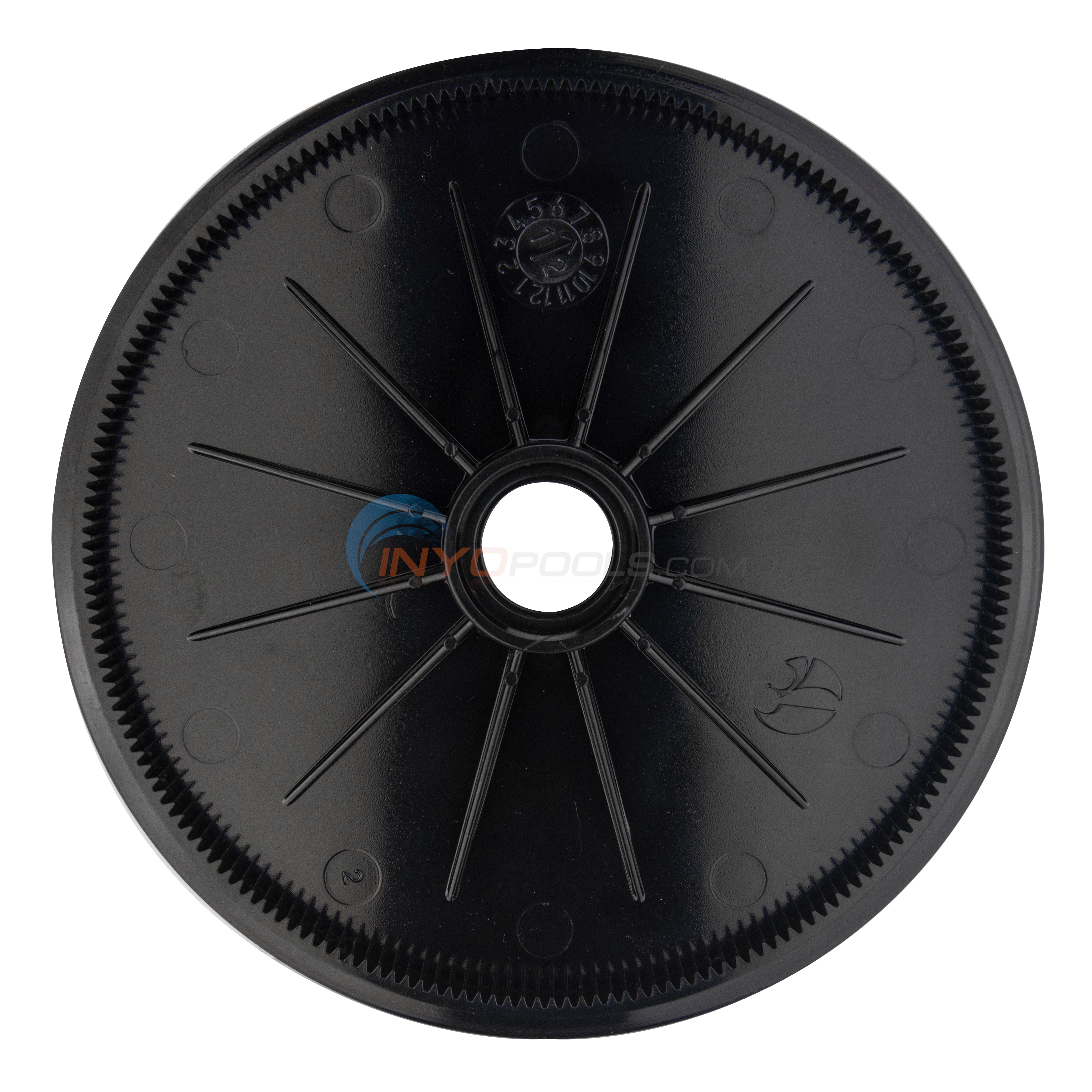 Zodiac Wheel, Large - Black (c7) - INYOPools.com