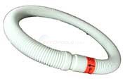 4’ LEADER HOSE, WHITE