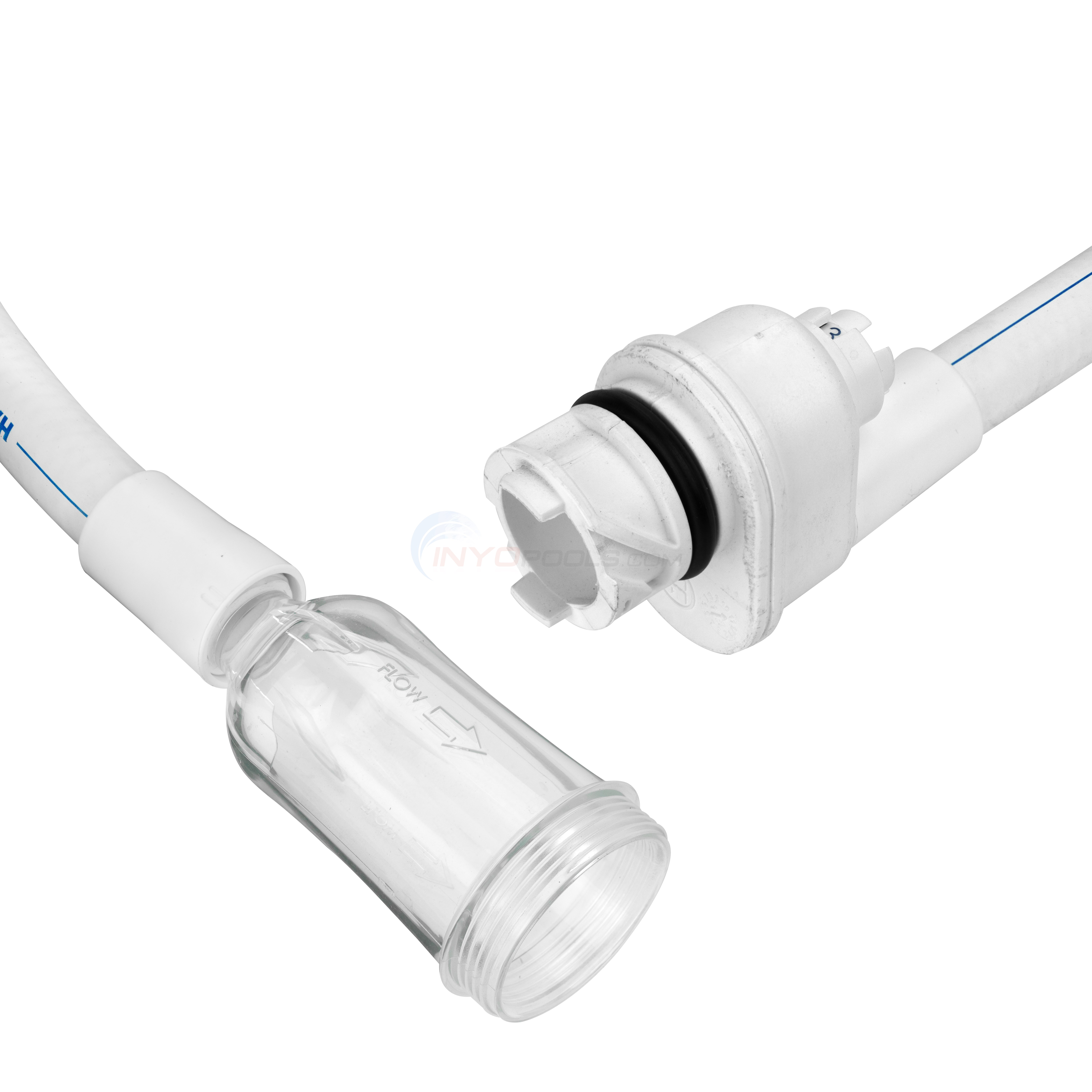 Hayward Viper & Turbo Wall Quick Connect, Bottom Inline Filter, Pool