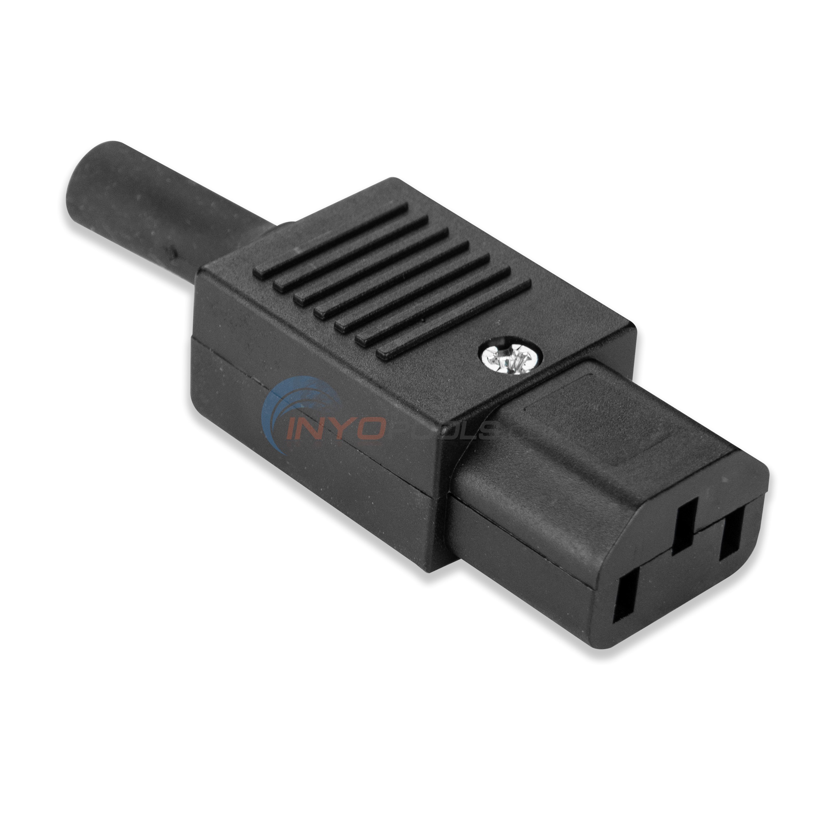 Plug F/cable (3-pin,female,2-wire)