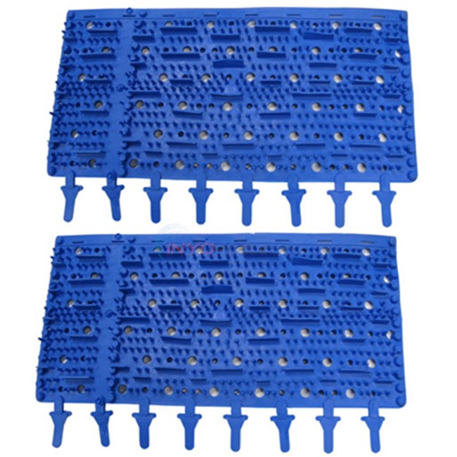 Aqua Products Brush Assembly for AquaBot AquaMax - Molded (pair) (3002bm) - SP3002BM