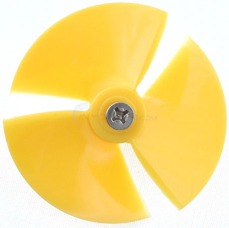 Maytronics Dolphin Pool Cleaner Impeller for Select Models, Yellow, Includes Screw - 9995269R1