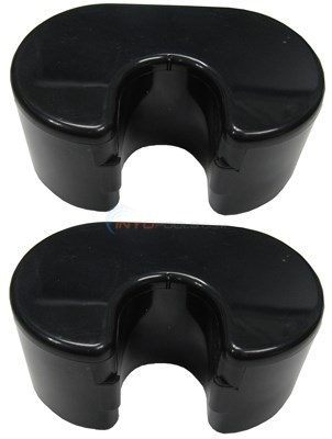 Handle Float Black, Set Of 2