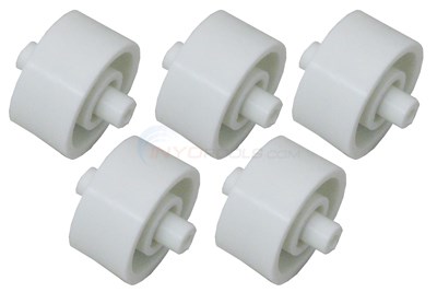 Water Tech Pool Buster Vacuum Head Wheels, Set Of 5 PBW050