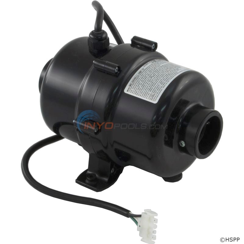 Millenium Spa Blower,Long Life 240V 10`cord w/amp plug, 4.0 Amps