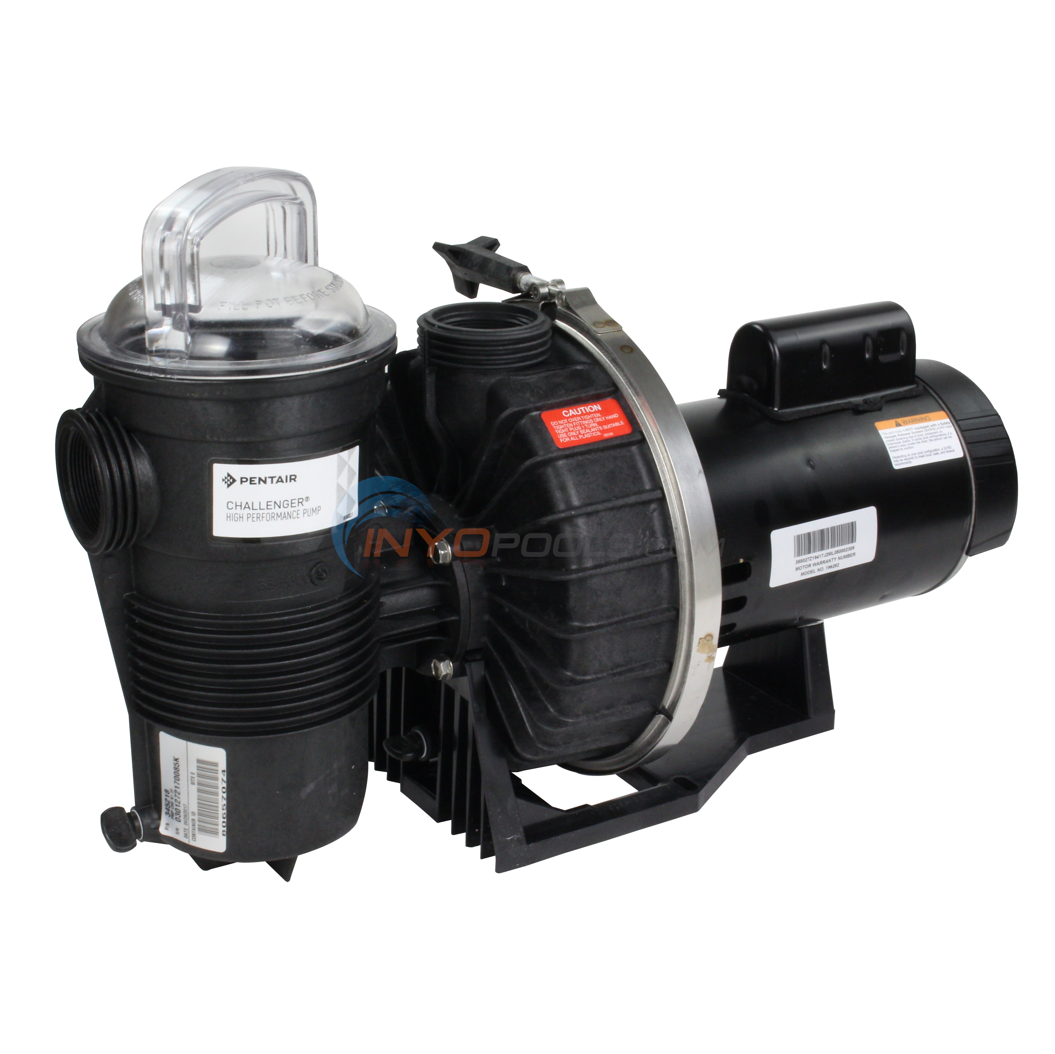 Pentair Challenger CH 2 HP 230V Single Speed FR Pump