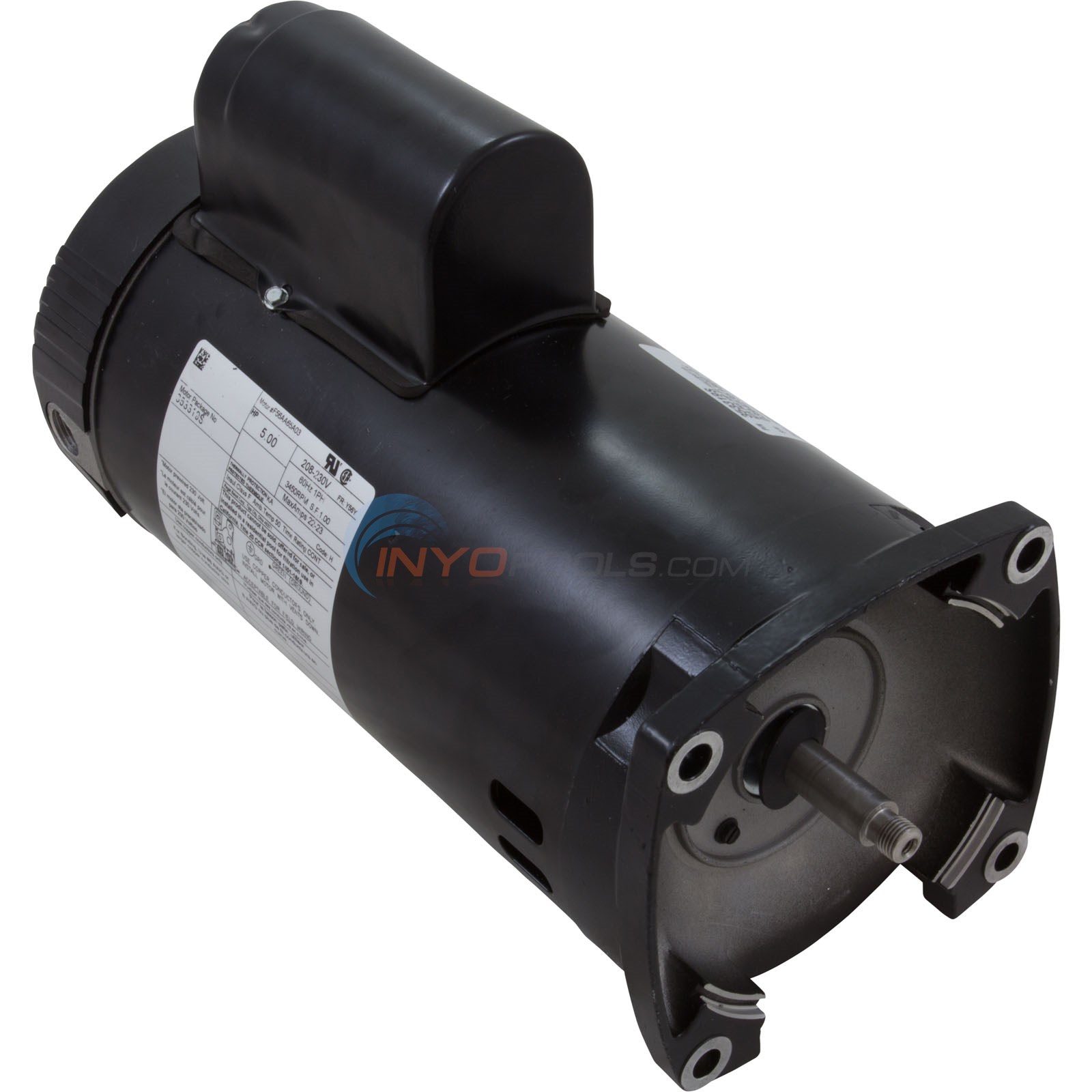 353319S Motor, Pentair, 5.0hp, 230v, 1-Spd, 56Y Frame