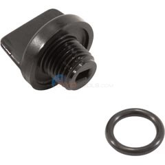 Drain Plug, Black (154481)