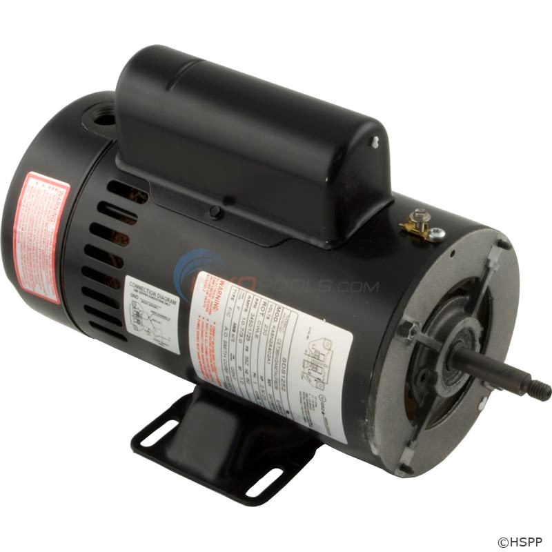 Century 2.5 HP Thru-Bolt 48Y Dual Speed 230 V Motor