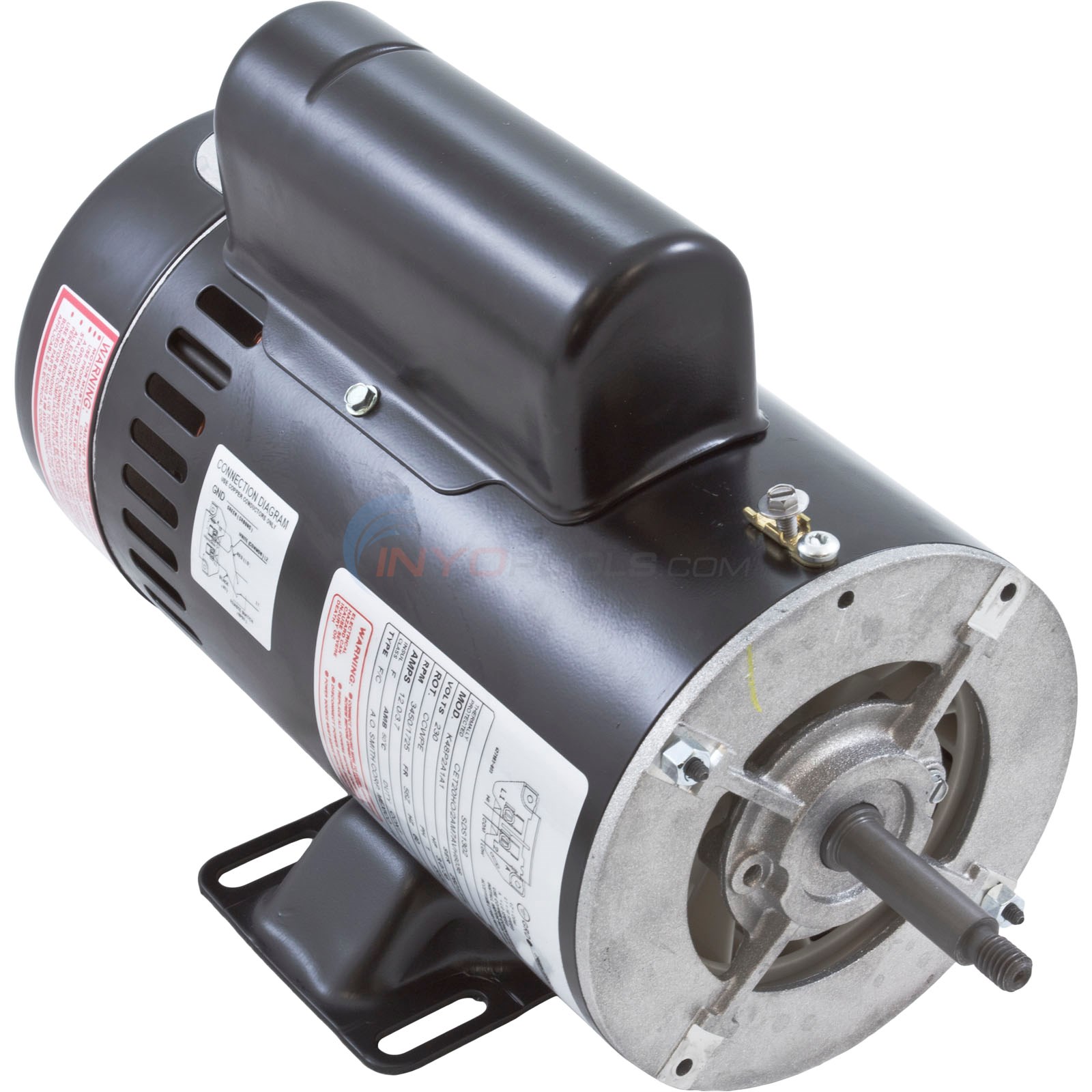 B131 Century 3 hp 3450 RPM 56J Frame 230V Switchless
