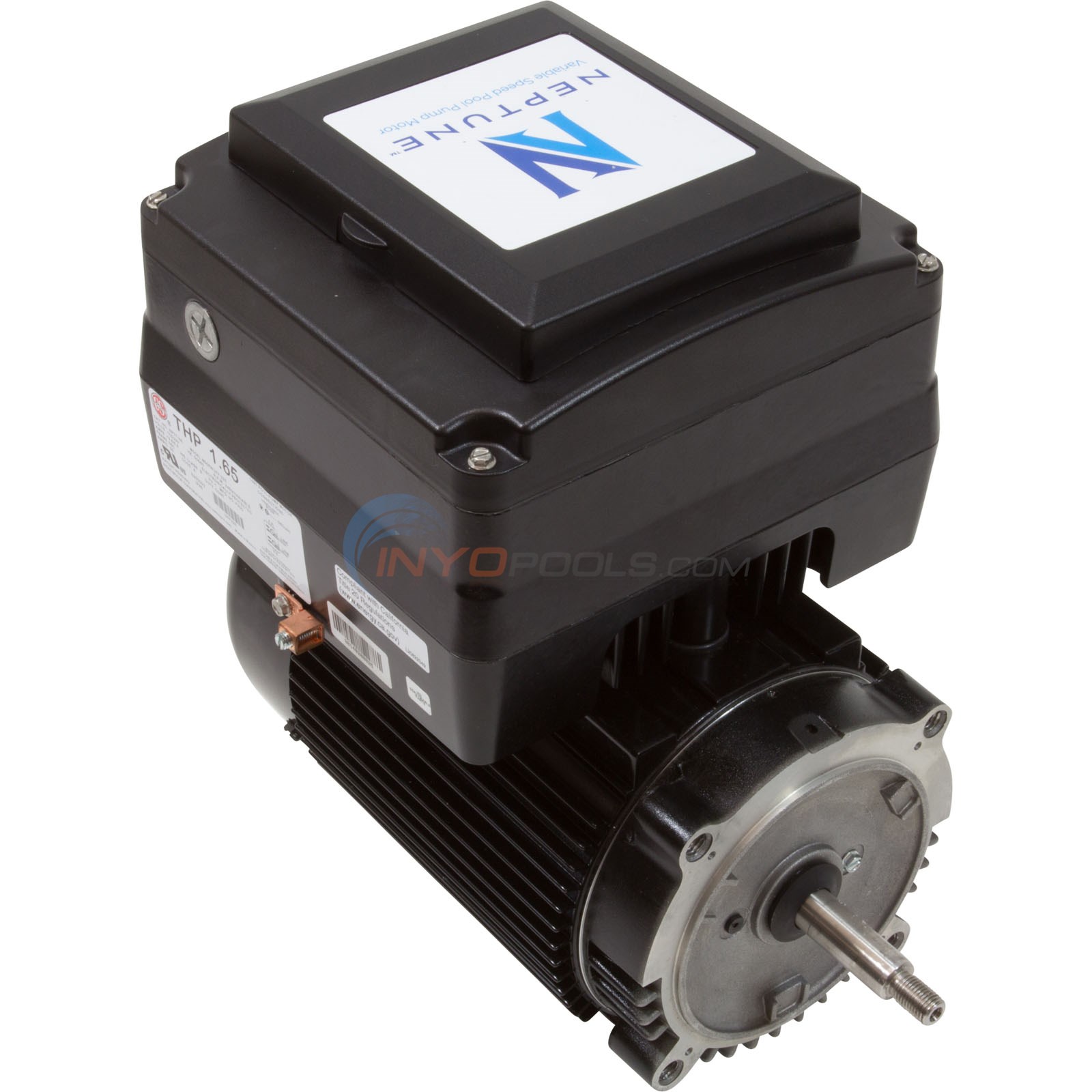1.65 HP Variable Speed Pool Pump Motor | Nidec Neptune, 115-230V 1.65 HP Variable Speed Pool Pump Motor | Nidec Neptune, 115-230V