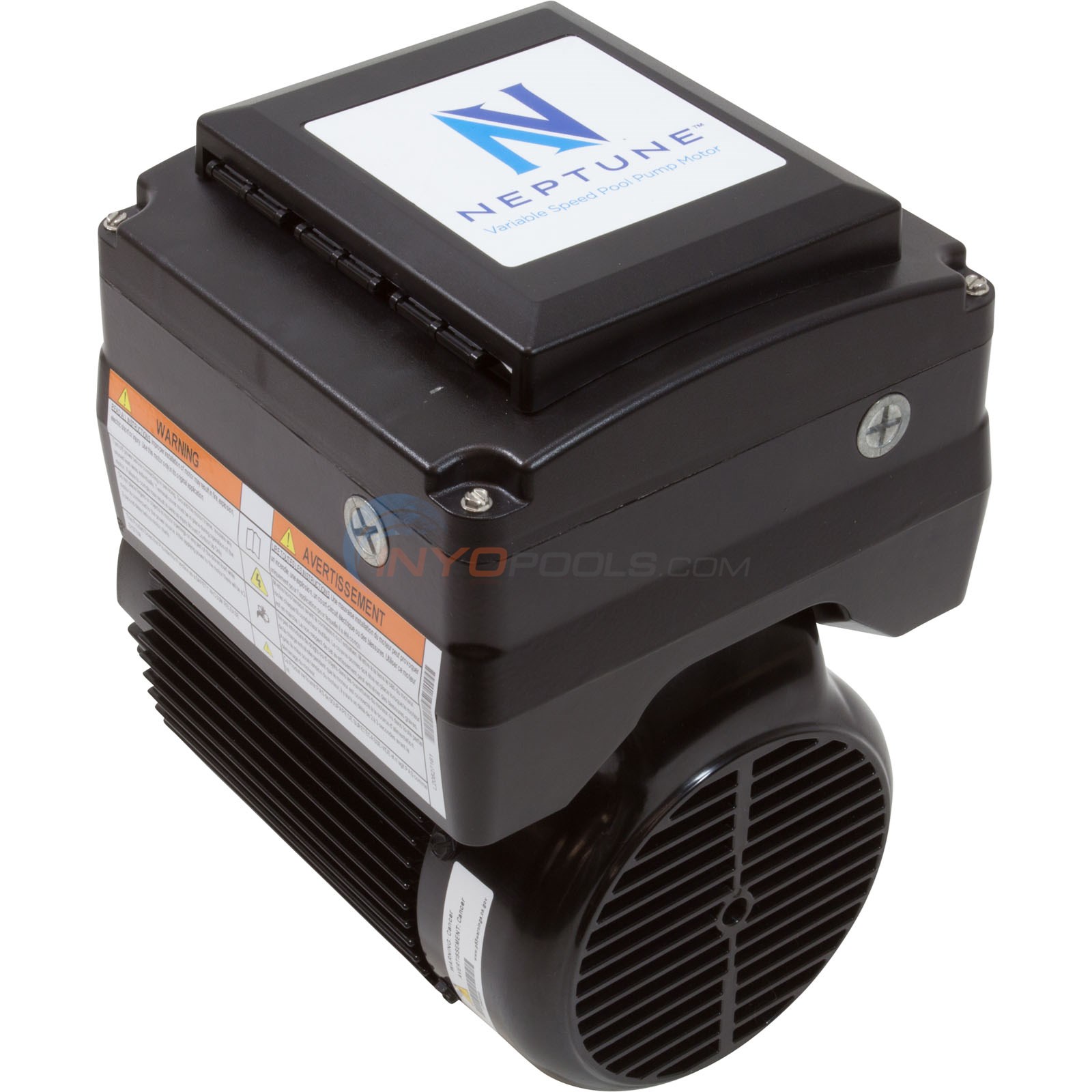 Nidec Motor Corporation (formerly Emerson Motors) 1.65 HP Variable Speed Pool Pump Motor | Nidec Neptune, 115-230V, 56J Round Flange - NPTT165